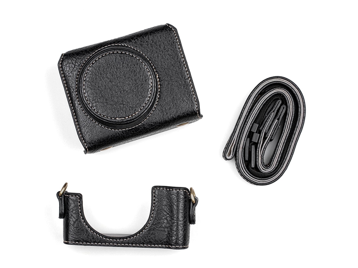 2026 capa para Câmera Sony Zv1 com Correia Case Bolsa de Couro Acessório Protector Digital