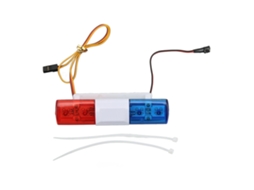 Mali luz de Alarme para Carro Rc com Modos Múltiplos Led Vermelho Azul Simulação Alta para 1/8 1/10