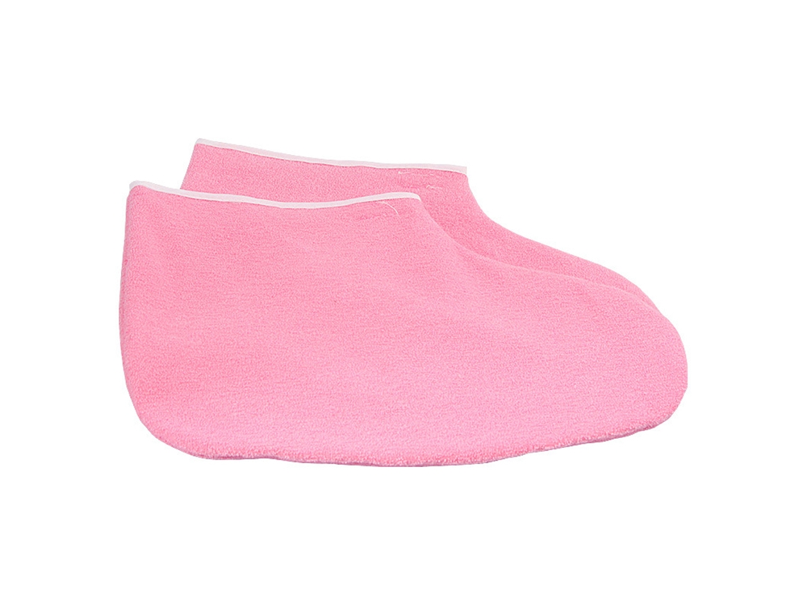Luvas De Parafina Luvas E Botas De Tecido Felpudo Luvas De Cera De Parafina Acessórios De Spa Hidratantes Rosa ZMDECQNA
