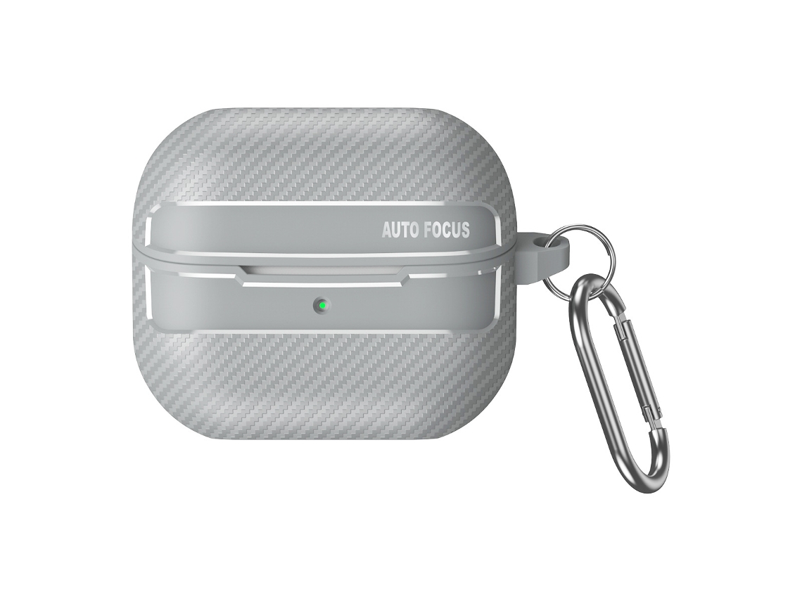 Capa CZHHMART para Samsung Galaxy Buds 3 Pro / Buds 3 com Trava de Segurança Camuflada (cáqui)