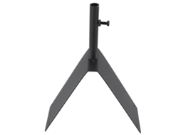 Suporte de Aço para Gira sol Telhado para Bandeira e Antenas Jardim