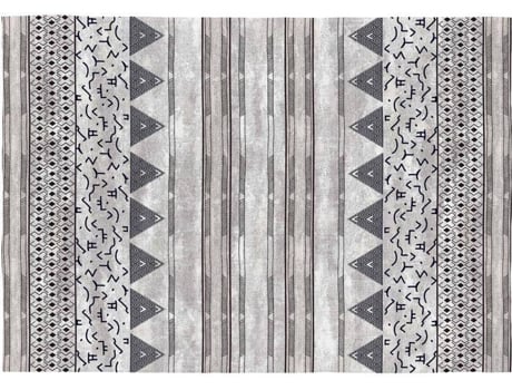 Tapete RUGS&RUGS Everest (Cinzento - 80x150 cm - Algodão)