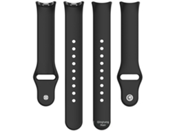 Pulseira de Silicone para Xiaomi Smart Band 10/9/8, com Encaixe Metálico CHABERLU