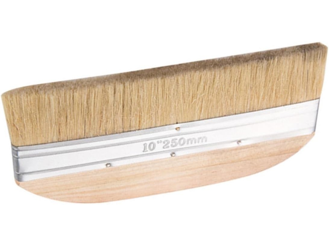 Pincel De Nylon Nolitoy 25cm Com Cabo Madeira Para Pintura Artística, Limpeza De Paredes, Montagem E Remoção De Grafite