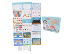 Walshlxq libro Silencioso para Niños Toy Cuaderno de Actividades Interactivo Sensorial Educativo para Bebés