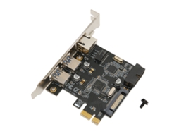 Placa De Expansão Pcie Para Usb 3.0, Usb 3.0 Sata, Alimentação De 15 Pinos, Alta Velocidade, Pcie Para Rj45 Para Computador De Rede Aquaforge