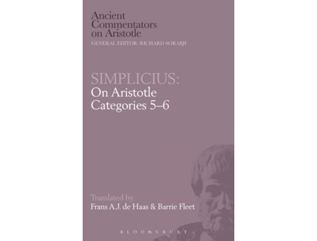 Livro On Aristotle Categories 5-6 (ancient Commentators On Aristotle) Hardcover Simplicius, Of Cilicia (Inglês)