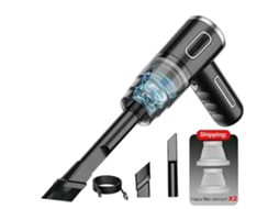 Aspirador De Pó Potente Para Carro, 29000pa, Dupla Função Para Sólidos E Líquidos, Sem Fio, Com Forte Sucção, Portátil, Verde. Aquaforge