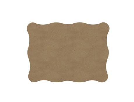 Jogo americano de madeira MDF - Wave Gomille