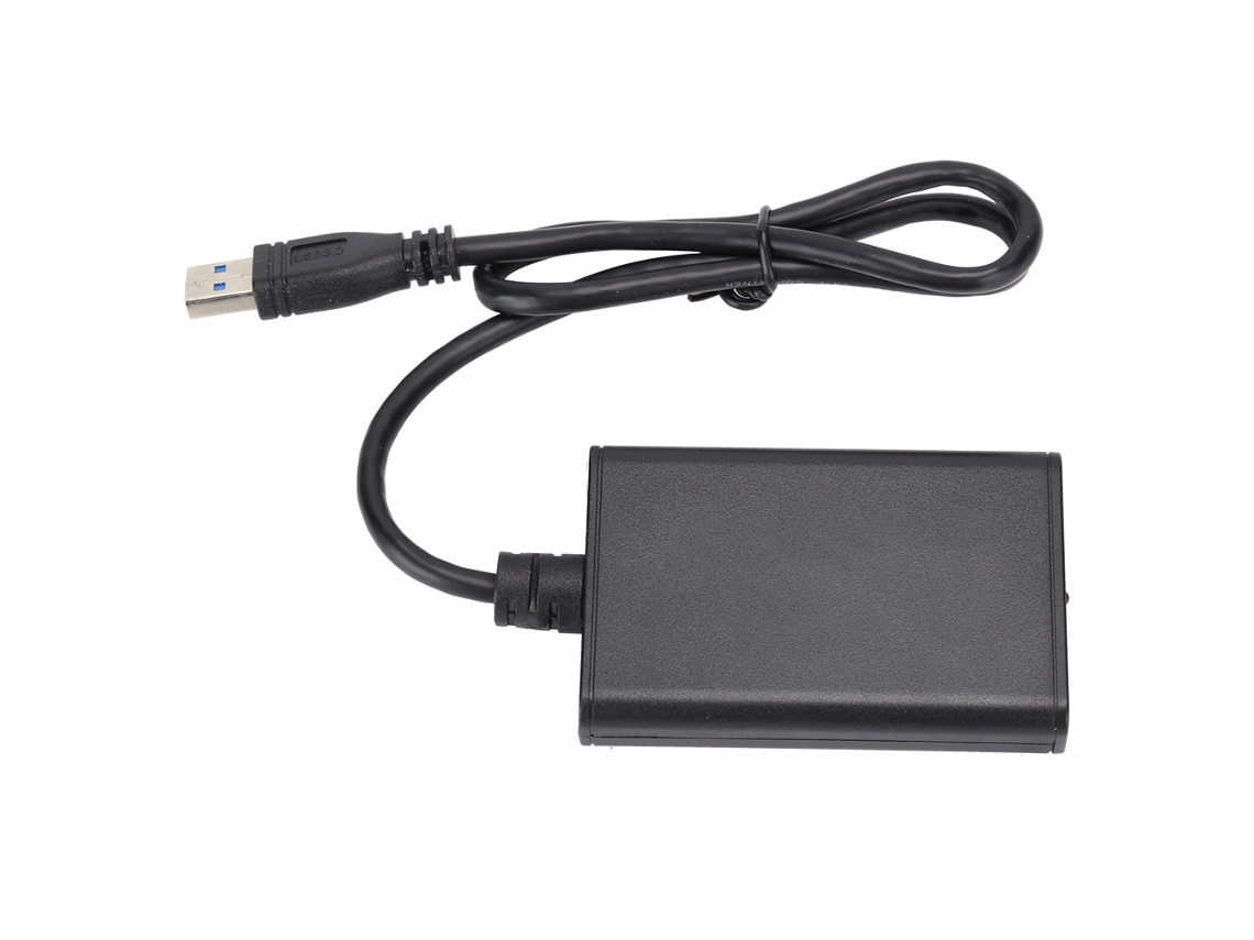 Adaptador de Áudio e Vídeo CHABERLU USB 3.0 para 2 HDMI, compatível com telas de alta definição