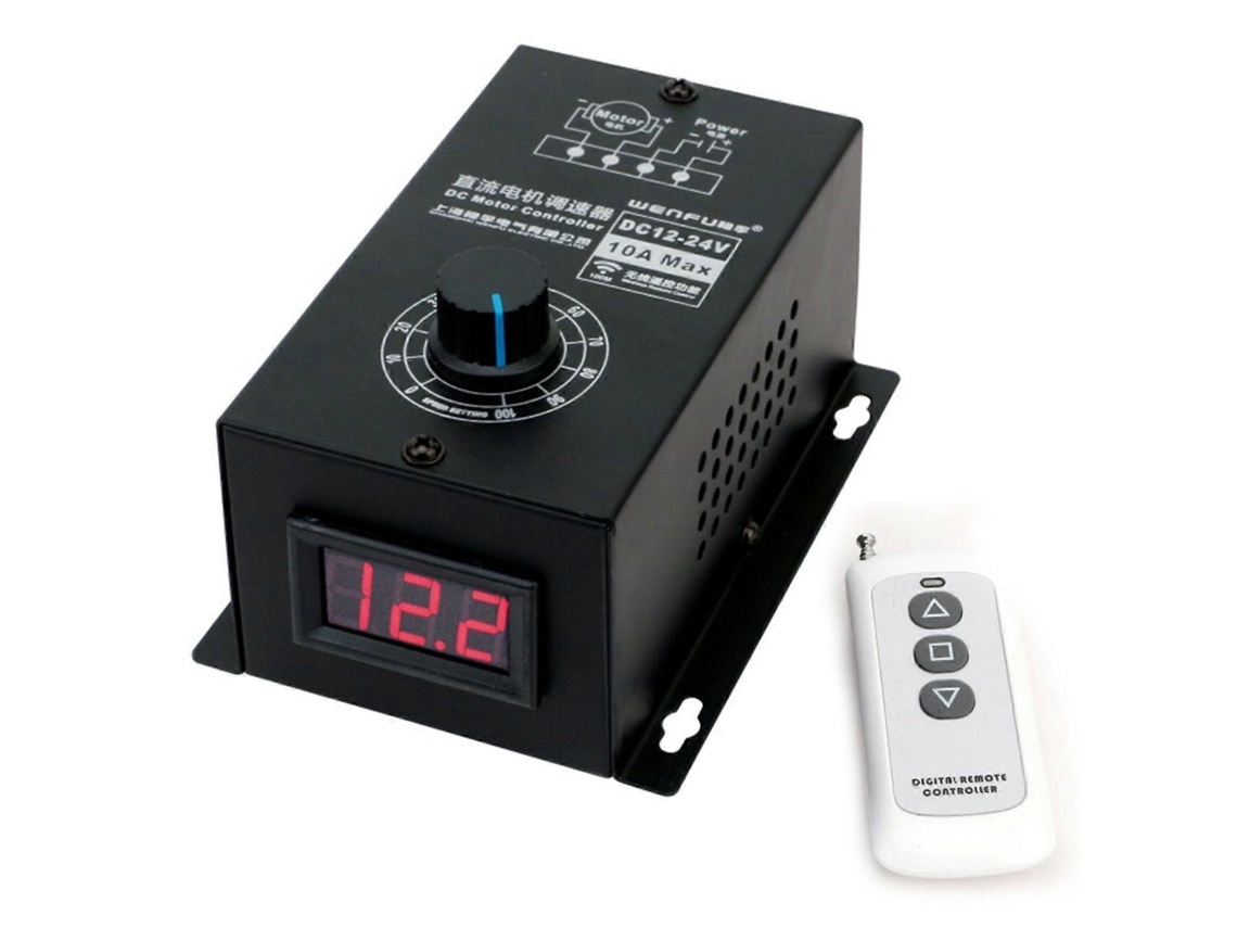 Wireless Dc Motor Remote Control Pwm Stepless Speed Control Speed Controller Fg