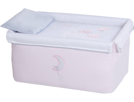 Capa para Miniberço  Chicks Rosa