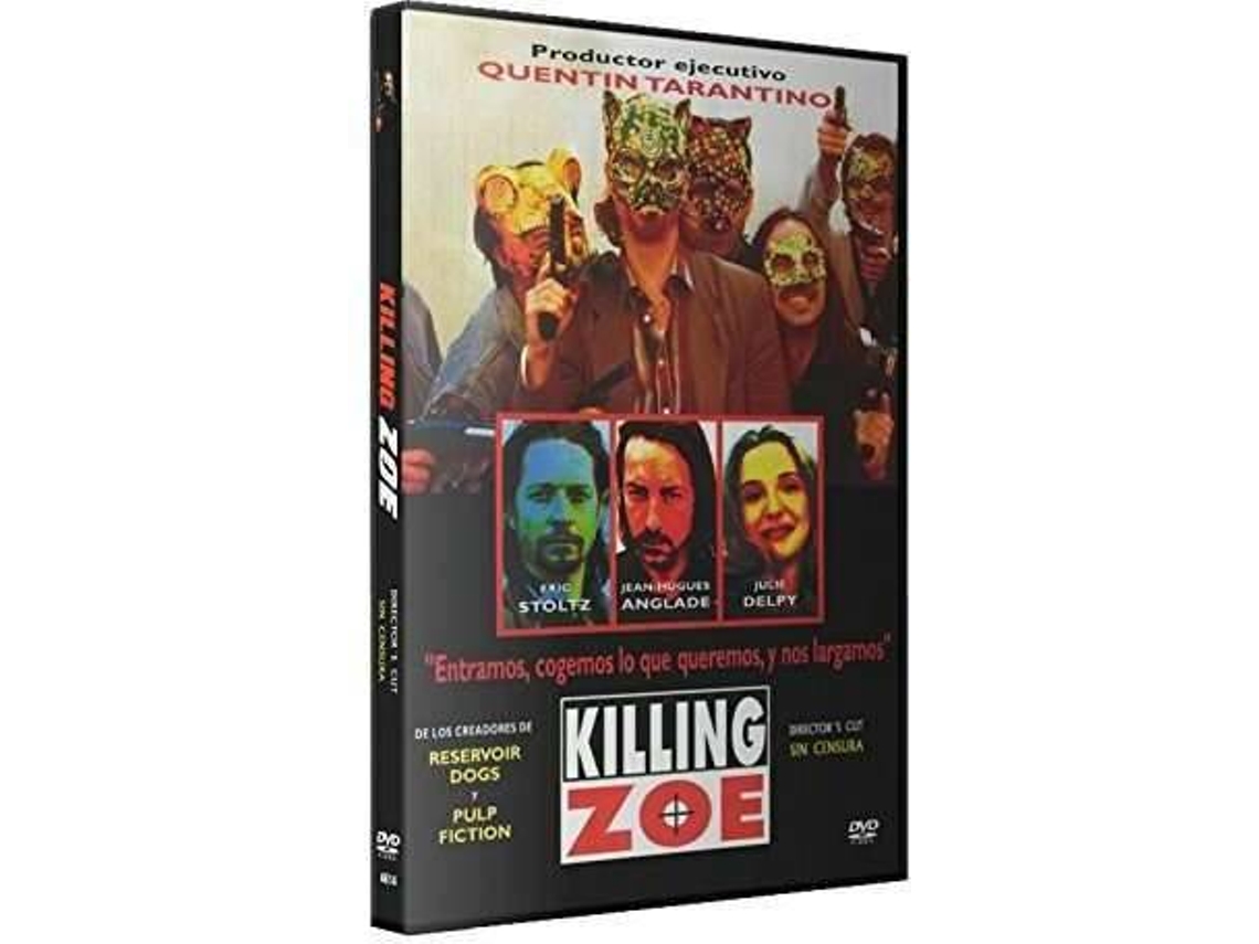 DVD Killing Zoe  (Edição em Espanhol)