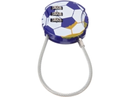 Cadeado De Combinação Com Cabo Para Capacete Futebol Americano Labrimp, Mini Cadeado De Senha Com Fio Para Bagagem