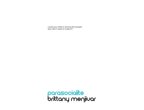 Livro Parasocialite de Brittany Menjivar (Inglês)