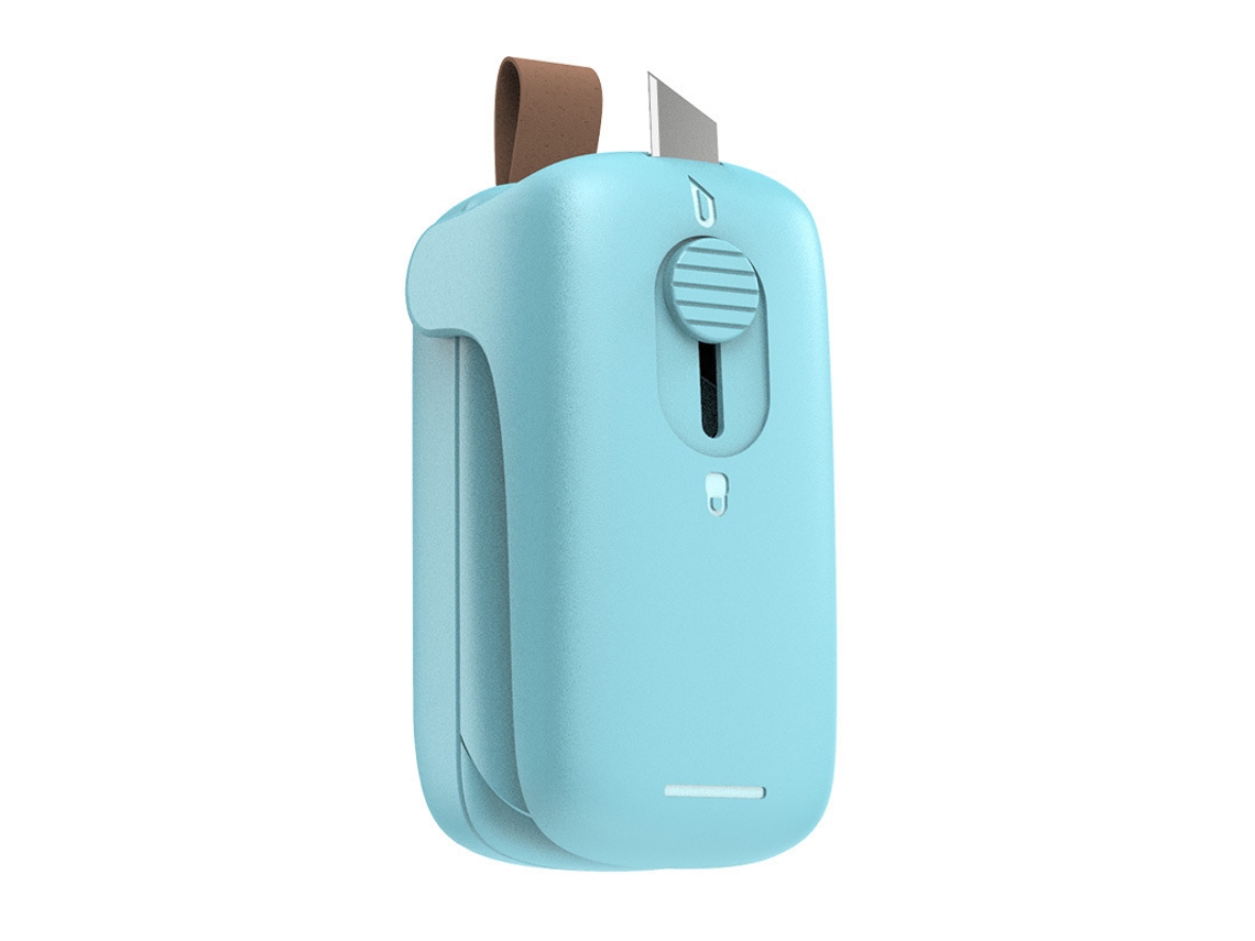 Mini Seladora De Sacos Plásticos, Seladora De Sacos Plásticos Portátil 2 Em 1, Zqkla, Para Selagem Térmica De Sacos E Embalagens