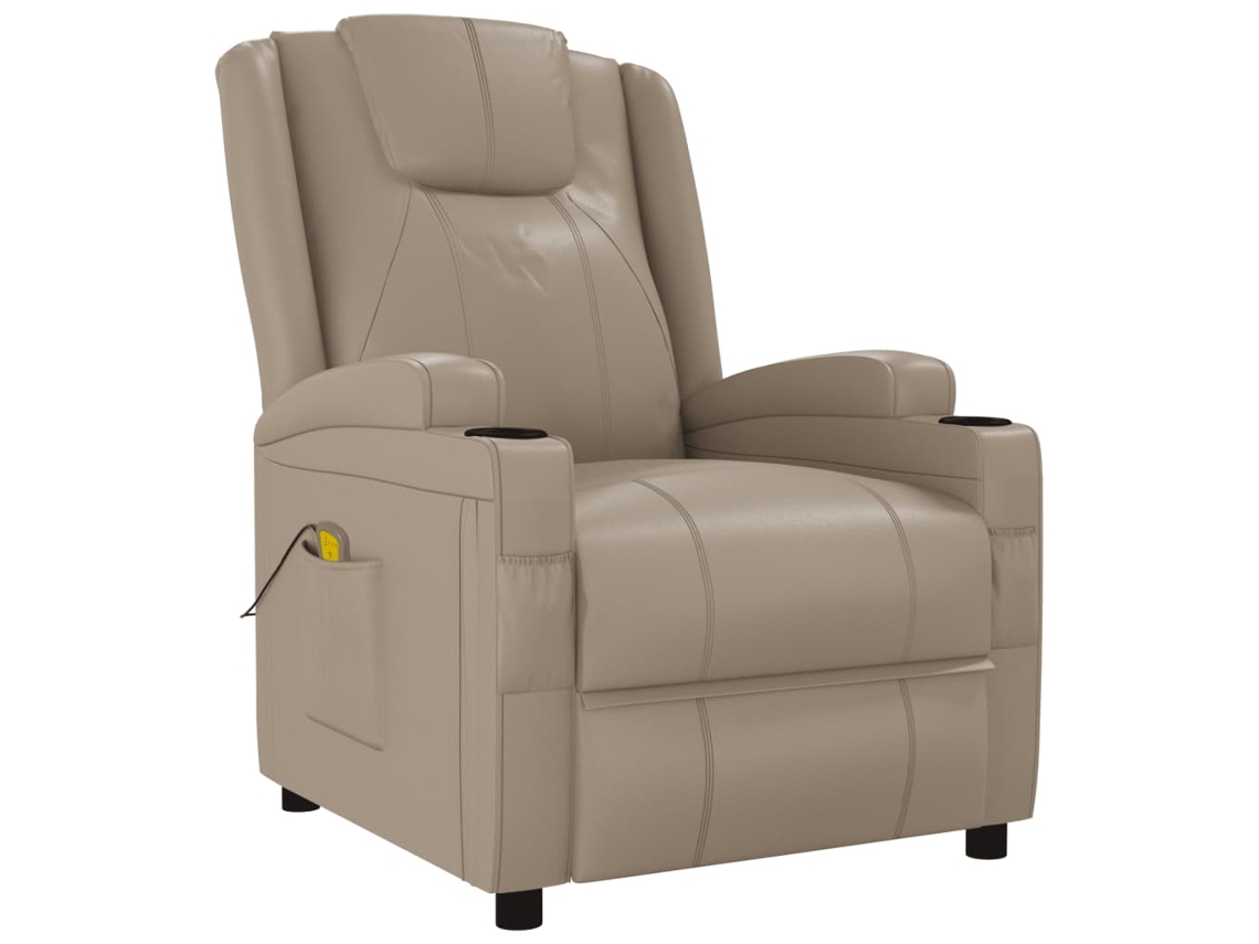 Massage Chair, Massage Chairs Vidaxl Marrom Couro Artificial