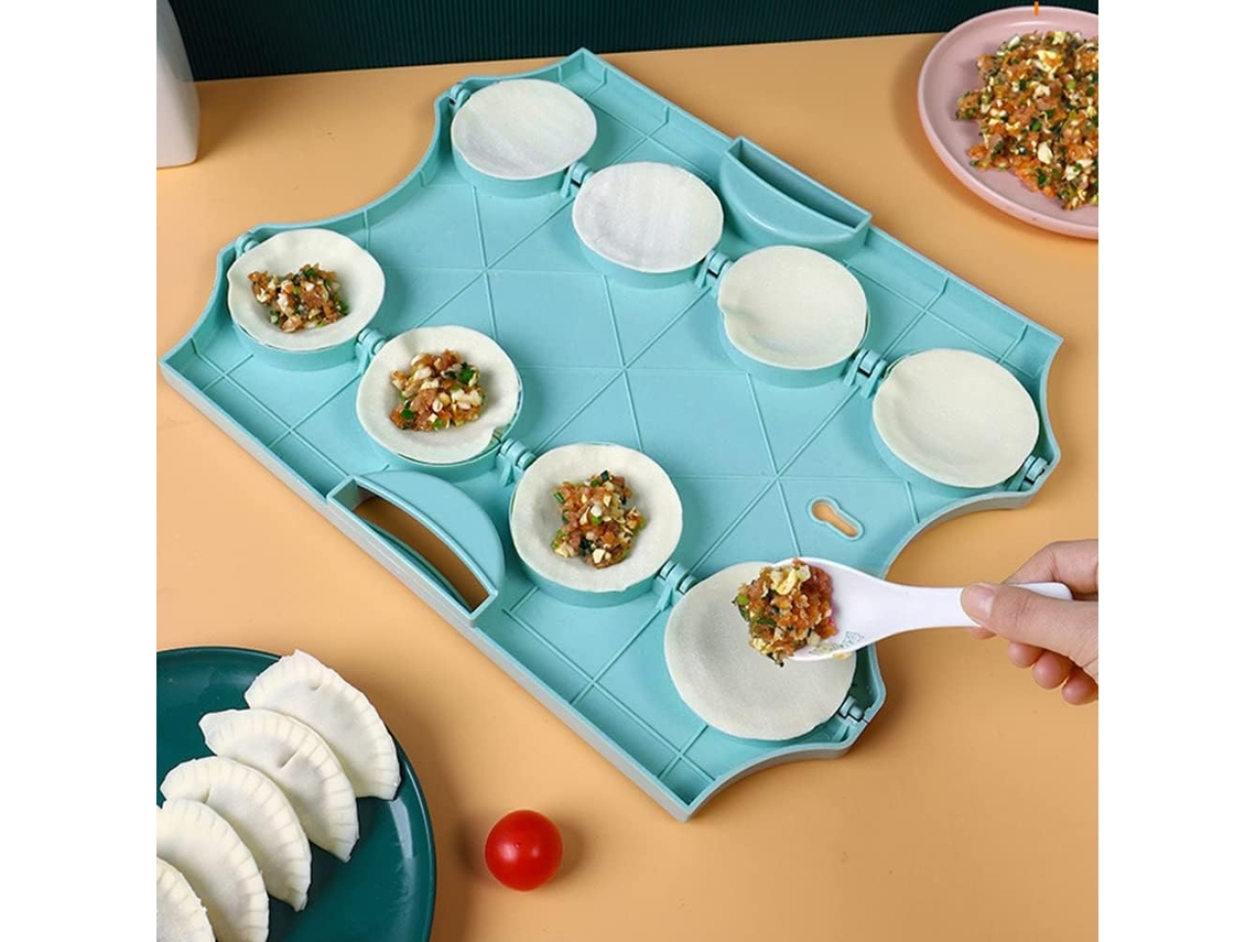 Forma Para Fazer Massa De Ravioli, Portátil, Com 8 Compartimentos, Conjunto Para Fazer Bolinhas De Massa Ravioli E Bolos