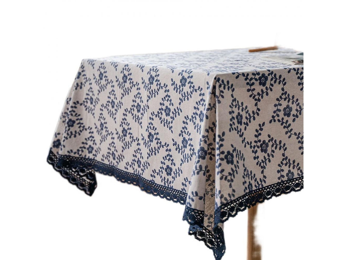 Lurelia Toalha De Mesa Quadrada Algodão Linho Natural 55x55polegadas Antirrugas Natal