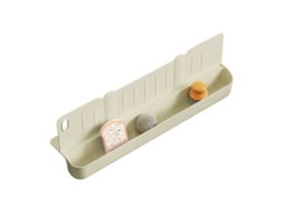 Protector Contra Salpicaduras De Agua Para Pia De Cozinha, Leve Multifuncional Em Tpr, Cor Creme Branco