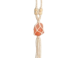 Decoração De Carro Suspensa De Cristal De Sal Do Himalaia Para Feng Shui E Cura