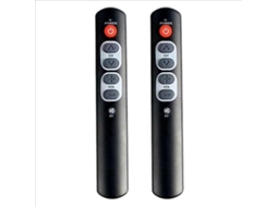 Controle Remoto Inteligente Com Aprendizagem E 6 Botões Grandes Para Tv, Decodificador E Dvd