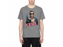 Rockinstone Terminator Ill Be Back Heather Graphite Adult T-shirt Size:xxxl