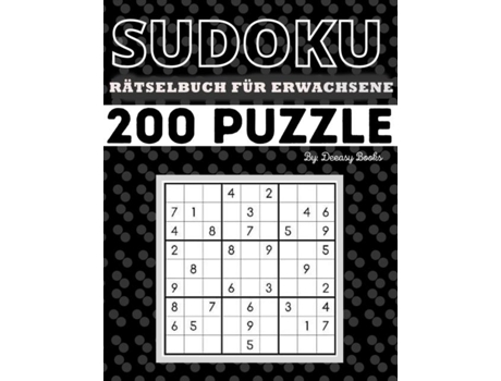 Livro Sudoku-rätselbuch Für Erwachsene De Deeasy Books (inglês)