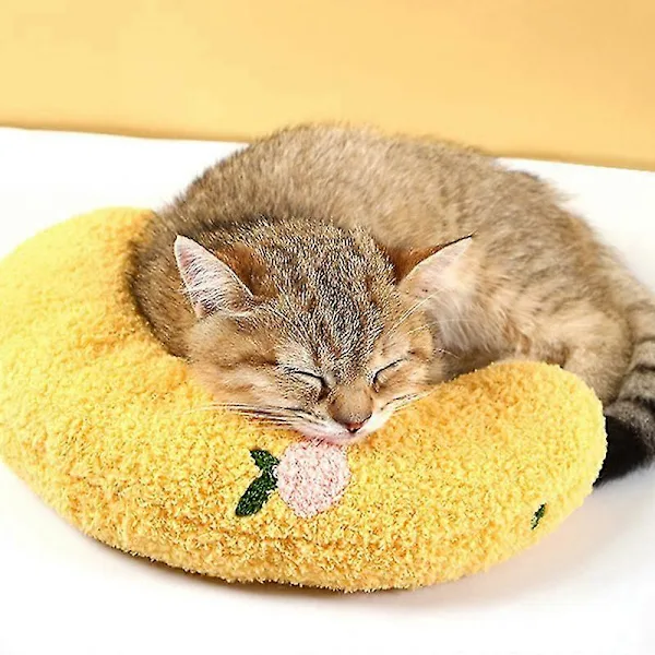 Almofada de Brinquedo para Gatos em U, Macia e Fofa AQUAFORGE