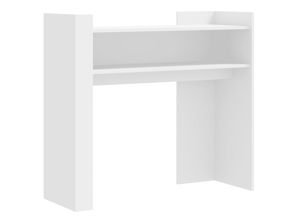 Console Table, Console Tables Vidaxl Branco Madeira Processada (n/a)