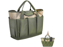 Bolsa De Jardinagem Multifuncional Compacta Com Bolsos Para Ferramentas E Organização Doméstica