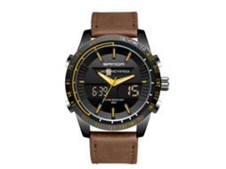Reloj Deportivo Electrónico Juvenil Sanda Luminoso Impermeable (negro Amarillo)