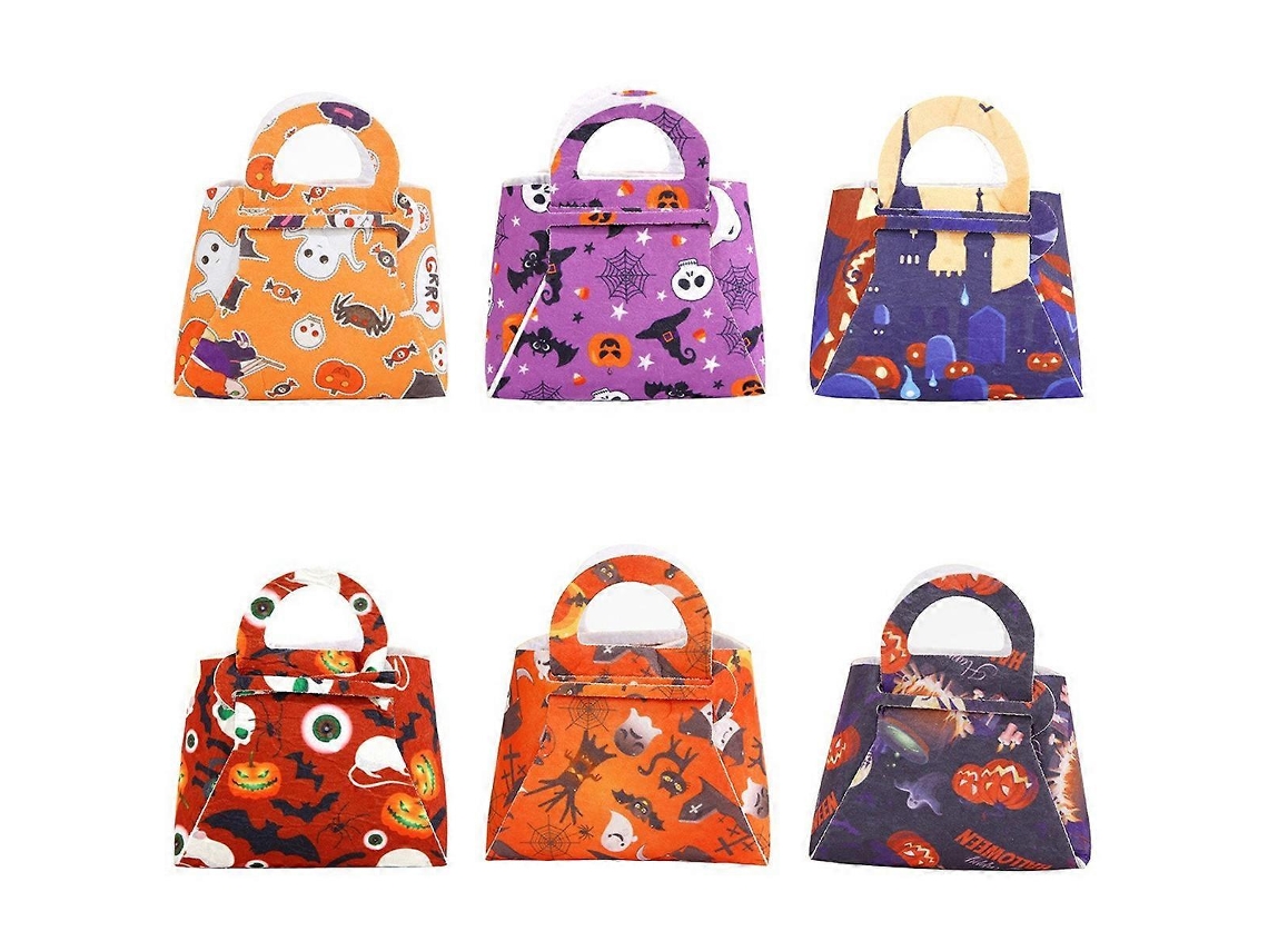 Sacos De Doces De Halloween Não Tecidos, Ideais Para Festas. Ly Ebike