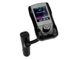 Transmissor Fm Bluetooth Veicular, Carga Rápida, Mp3, Visor Lcd
