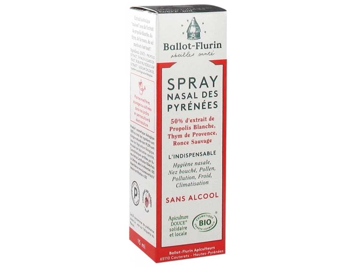 Los Pirineos Bio Spray Nasal 15 Ml BALLOT-FLURIN