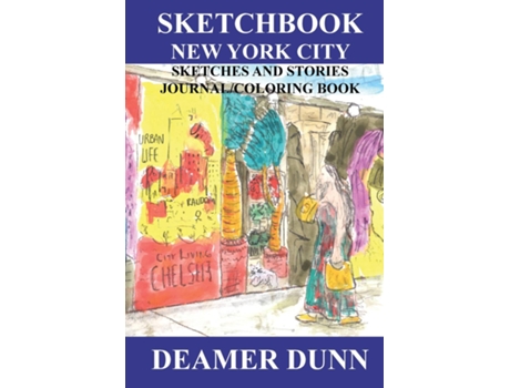 Livro Sketchbook New York City de Deamer Dunn (Inglês)