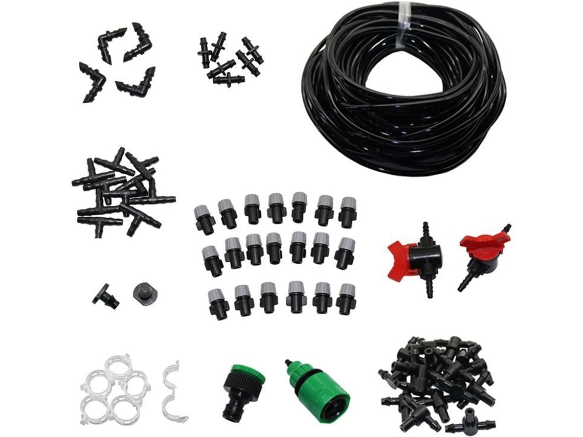 Adaptador para Mangueira de Jardim, 1 Conjunto, Sistema Automático Irrigação por Aspersão Fonte, Gotejamento