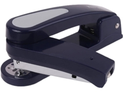 Grampeador Manual Rotativo de 360 Graus, Capacidade para 2 a 25 Folhas Papel A4, Máquina Manual, Material Escr