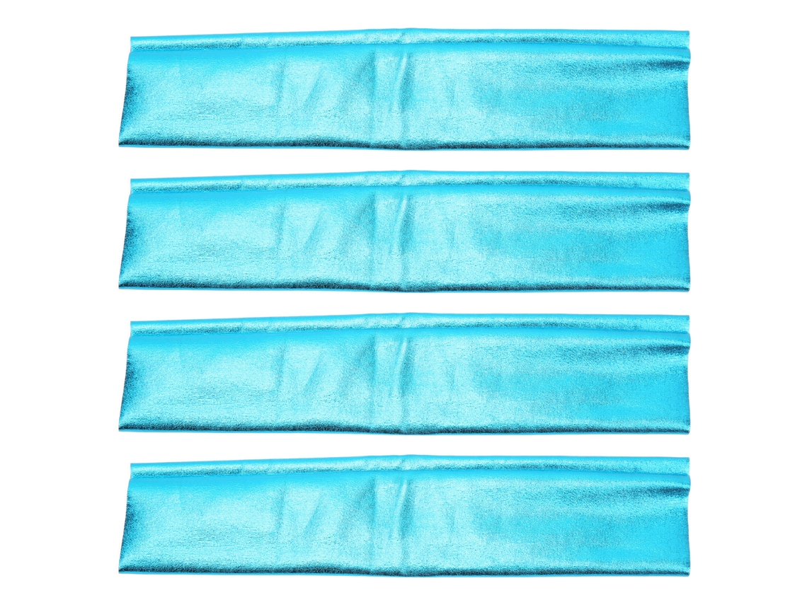 Mali 4pcs Capa de Amortecedor Rc em Poliéster Protetora Contra Poeira Respirável para Carro Rc 1/8 Azul