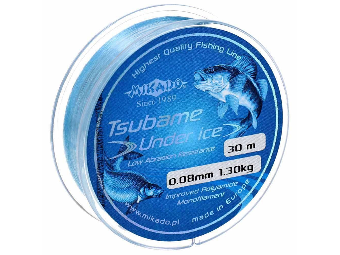 Monofilamento Tsubame Under Ice 30 M Azul 0.120 Mmmikado
