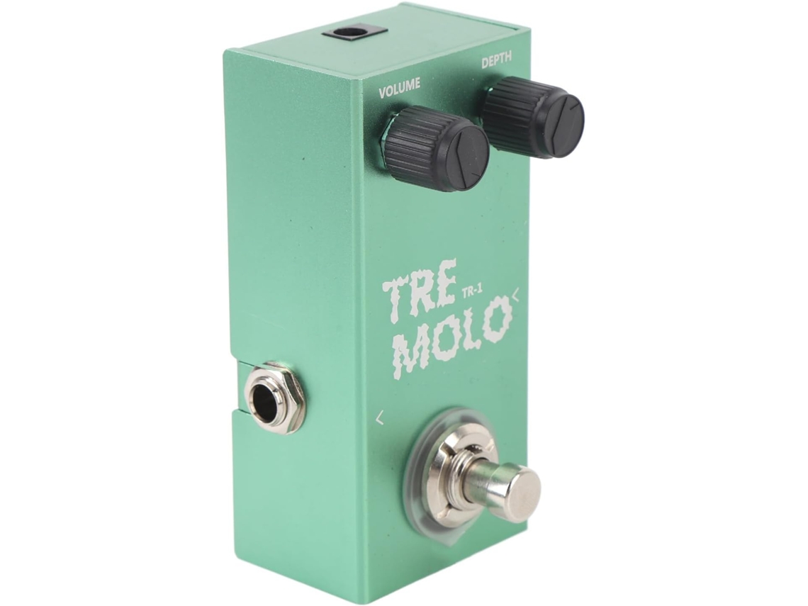 Pedal De Efeito Tremolo, Sinal Puro, Construção Robusta, Transporte Conveniente, Simples E Popular, Para Baixo