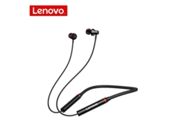 Auriculares Bluetooth Original Lenovo He05Pro Neckband Sem Fio com Microfone Fácil de Controlar Ipx5 À Prova D'Água Preto