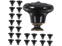 Conjunto De 8 Puxadores Cerâmica Vintage Para Armários, Com Pega Confortável E Fácil Instalação