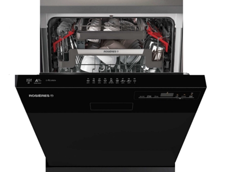 Máquina de Lavar Loiça Encastre ROSIERES RDSN2D622PB47 (16 Conjuntos - 59.8 cm - Painel Preto)