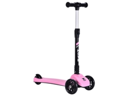 Trotinete Tri-Scoot Lights Prateadomove