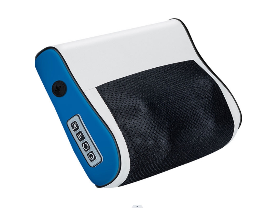 (azul) Massageador Multifuncional Para Pescoço E Ombros Com Função De Aquecimento Ajustável, Ferramenta De Massagem Para Uso Doméstico