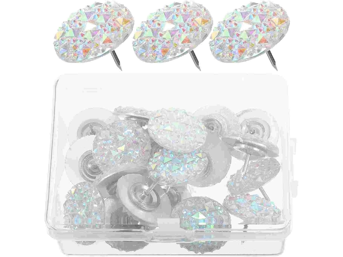 Tachinhas De Resina Com Strass, Decorativas Cortiça, Multifuncionais,