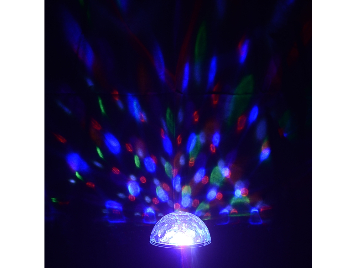 Lâmpada Bola Mágica Disco Led 9 Luzes 6w Usb Controle Dimmable 1500mah | S/MARCA