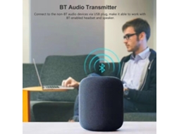 Adaptador Bluetooth Usb, Transmissor de Áudio Bluetooth 5.3, Plug And Play EOOCOO