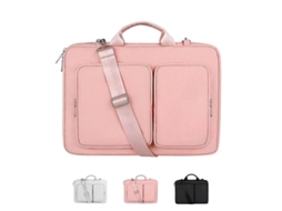Mala Notebook 14" Versátil Mão Ombro Compartimentos Amplos Resistente Água Prática